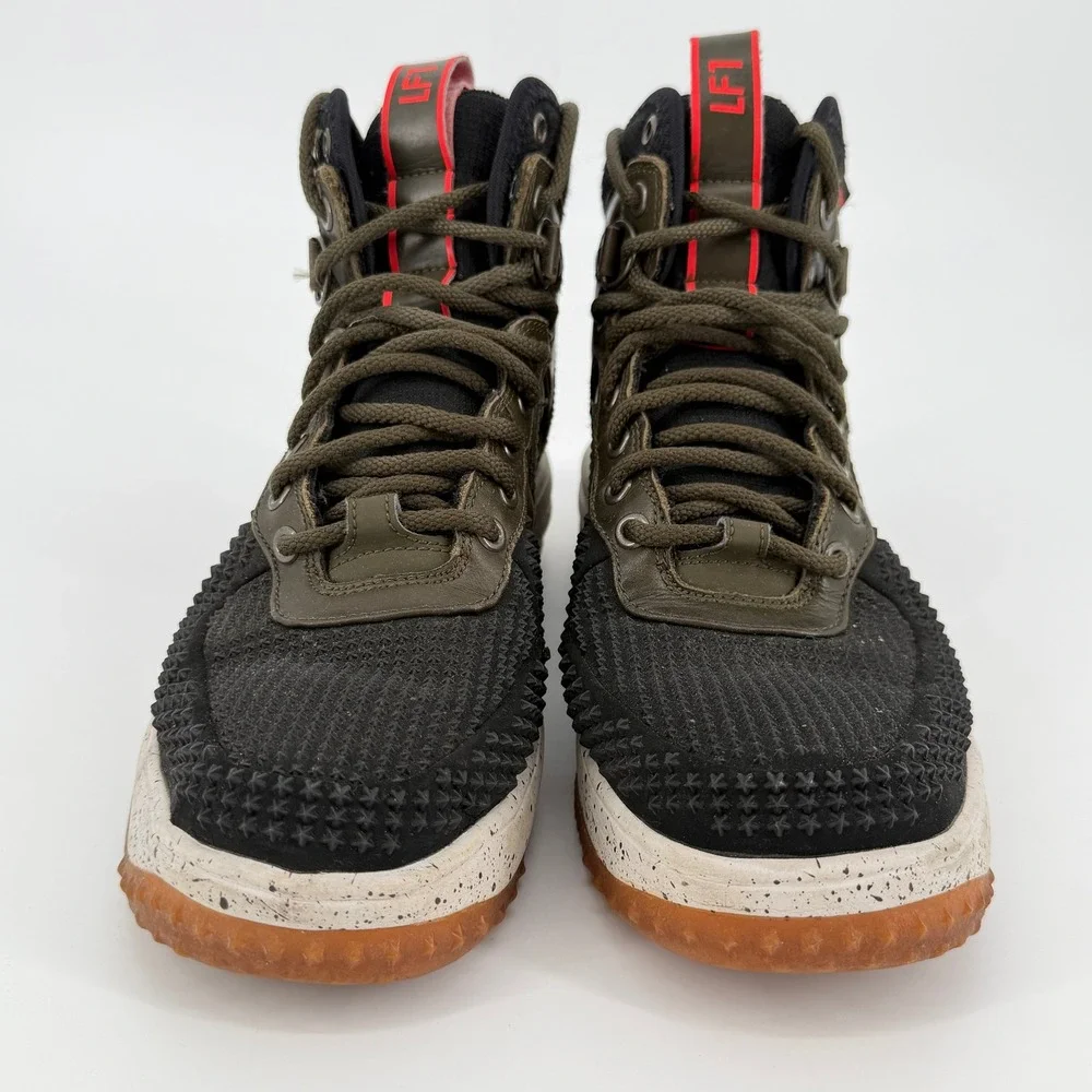 Nike Lunar Force 1 Duckboot Dark Loden Green Black High Top 9.5 - Picture 4 of 9